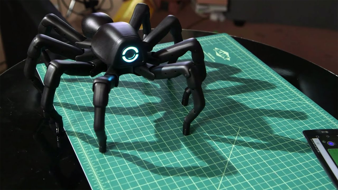 Show and Tell: Robugtix T8X Robot Spider!